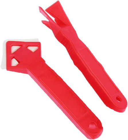 2 Pieces/Set of Hand Tools for Scraping Practical Floor Tile Cleaner, Caulking Rubber Spatula Tool in Saudi Arabia