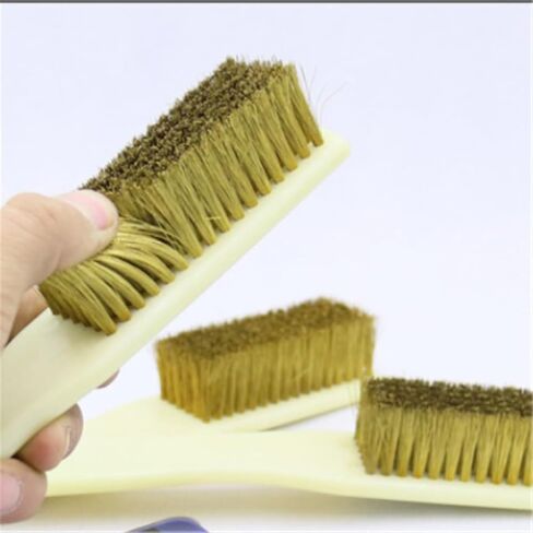 Copper Wire Brushes, Board Brushes, Rust and Dirt Removal Brushes, Cleaning Wire Brushes, Polishing Brushes, Large Brushes(D) in Saudi Arabia