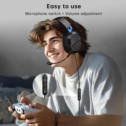 Gaming Headset with Mic for PC Pink in Saudi Arabia