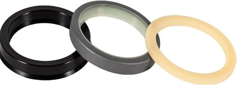 Generic 1543273C1 G109423 G105545 Hydraulic Cylinders Seal Kit (Rod 2" & Bore 4") Fits Case Backhoe Loader, Crawler Dozer/Loader, Wheel Loader Cylinder Models with one-piece rod pistons in Kuwait