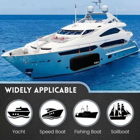 Heavy-Duty Boat Bumpers for Docking, Inflatable Square Boat Fenders for Boats Yachts Sailboats Docks in Saudi Arabia