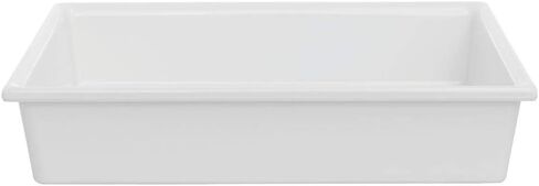 Hubert Smartfit 1/2 حجم ملمين أبيض ملامين بارد - 10 "L x 12 2/5" W x 2 1/2 "د in Saudi Arabia