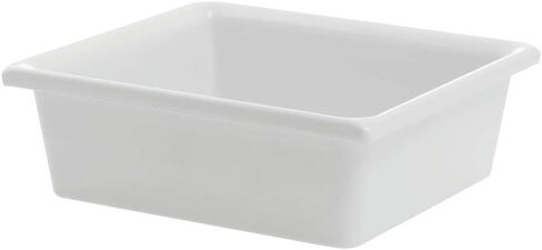 Hubert Smartfit 1/6 حجم بارد الطعام عموم الميلامين الأبيض - 6 1/5 "L x 6 7/10" W x 2 "D. in Saudi Arabia