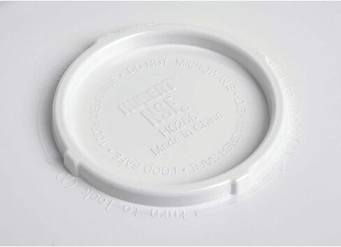 Hubert Food Pan 1/2 Size White Curveware - 9 7/8 "L x 12" W x 6 "D. in Saudi Arabia
