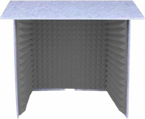 Soundproof Booth Portable Isolation Booth, Foldable Microphone Vocal Box, Self Made Recording Studio, for Podcasts Singing Gaming in Kuwait