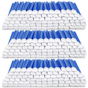 Dunzy 300 PCS Foam Cleaning Swab Stick 5.12 "Blue Square Rectangle Sponge Plails for Format Format Enkjet Printer Equipment in Kuwait