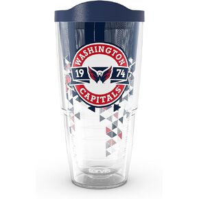 Tervis NHL Washington Capitals - تحطيم مصنوع في الولايات المتحدة الأمريكية كوب سفر معزول مع عزل معزول. in Kuwait