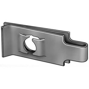Spring Nut, #10-24, U Shape, Steel, Not Graded, Phosphate Finish, 25 PK in Saudi Arabia