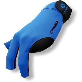 CPBA Billiards Glove 3 Finger Pool Glove for Left Hand, Durable Double Stitched, Snooker Cue Sport Glove Popular Sizes for Men & Women in Kuwait