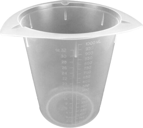 80098 Polypropylene Tri-Pour Disposable Beaker, 1000mL Capacity (Case of 100) in Kuwait