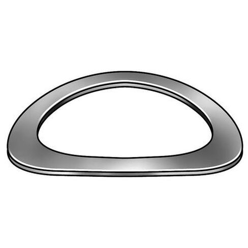 Disc Spring, Curved, 0.375, 301 SS, PK10 in Kuwait