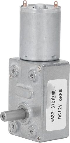 6RPM DC Geared Motor, DC12V 6RPM Mini Geared Motor, Self Locking for DIY Mini Geared Motor, Mechanicalcomponents in Saudi Arabia