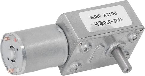 6RPM DC Geared Motor, DC12V 6RPM Mini Geared Motor, Self Locking for DIY Mini Geared Motor, Mechanicalcomponents in Saudi Arabia