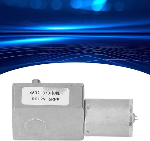 6RPM DC Geared Motor, DC12V 6RPM Mini Geared Motor, Self Locking for DIY Mini Geared Motor, Mechanicalcomponents in Saudi Arabia