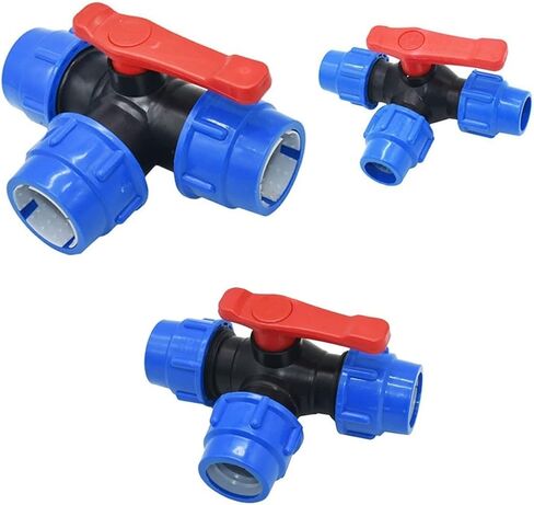 Ball Valve Pipe Connector, Ball Valve PiConnector 20/25/32/40/50/63mm (Color : 63MM) (Color : 32mm) (Color : 50mm) in Saudi Arabia