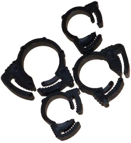 Hose Clamp Ratchet Style Black Nylon in Saudi Arabia