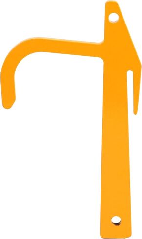 Qwork Chain Link Clip Banana Clip ، 5 عبوات خطاف حلقة الشبكة ، مجموعة توتر من الصلب سور سور للأسلاك الشائكة ، سلك السياج in Saudi Arabia
