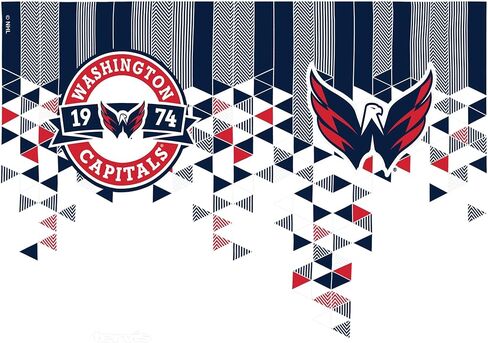Tervis NHL Washington Capitals - تحطيم مصنوع في الولايات المتحدة الأمريكية كوب سفر معزول مع عزل معزول. in Kuwait