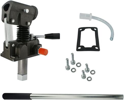 Spare Parts Holland - Hydraulic Hand Pump - 1.5 CID Double Acting Manual Pump with Release Knob - Cast Iron Monoblock Design - 5100 PSI Max Pressure (Without Tank) in Kuwait