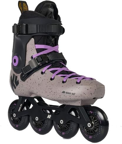 K2 GRID 90 SKATES INLINE للرجال للنساء البالغين ، والجنسين في أوربان ستريت لياقة بدنية التزلج شفرات التزلج in Saudi Arabia