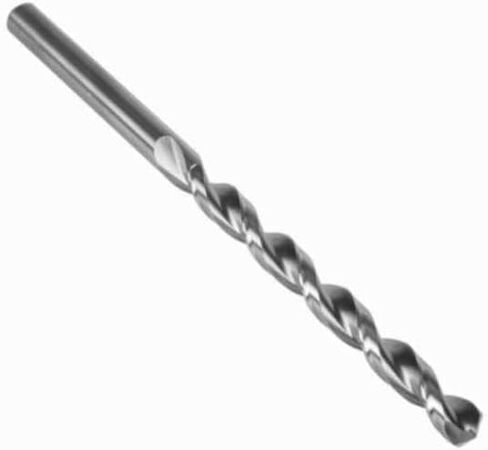 0.343 x 6.5 in. QC91P Series High Speed Steel General Purpose Taper Length Drill Bit Bright - Pack of 6 in Saudi Arabia