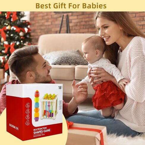 Montessori Snail Learning Activity Toys Babe Baby ، ألعاب تعليمية حسية للأطفال الصغار 18-48 شهرًا أنشطة التعلم التعليمي مشغول نشاط مكعب in Kuwait