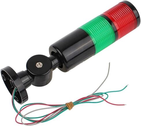 2 طبقات 12V 24V 110V 220 فولت الأبراج الصناعية الخضراء الحمراء ضوء تحذير ضوء مؤشر ضوء مؤشر ضوء (ضوء الفلاش 12 فولت) in Kuwait