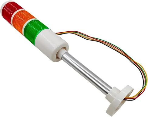 مصباح تحذير متعدد الطبقة ، مصباح اللون ثلاثي ، مؤشر إشارة الماكينة ، ضوء المنارة ، الصوت وإنذار الضوء ، 12/24V 220 فولت (Sound Sound 12-24V) in Kuwait