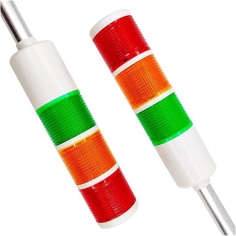 مصباح تحذير متعدد الطبقة ، مصباح اللون ثلاثي ، مؤشر إشارة الماكينة ، ضوء المنارة ، الصوت وإنذار الضوء ، 12/24V 220 فولت (Sound Sound 12-24V) in Kuwait