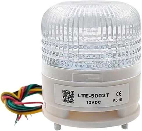 مصباح تحذير من الأضواء ثلاثية الألوان LTA5002TJ LED وميض أمين المنبه 12V 24V 220V strobe مؤشر (220V -ALWAYS ON) in Kuwait