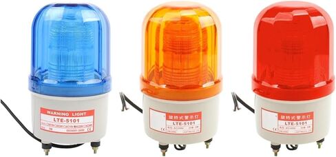 AC220V بدون مؤشر الصوت مؤشر LED الصناعي الدوارة مؤشر تحذير مع الصوت مع الصوت (الصوت الأحمر ، AC 110V) in Kuwait