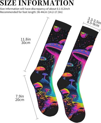 Compression Socks Knee High Supports Socks For Women Men Athletic Running Travel Nurses in Kuwait