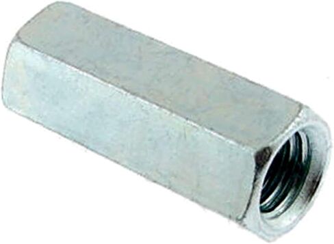Hex Coupling Nut - Coupling Nuts 7/16-14 x 1-3/4" Long Coupling Nut, Hex Rod Coupling Nut with Zinc Plate, Hex Coupling Nuts 7/16-14 x 1-3/4" Threaded Rod Connector (4) in Saudi Arabia