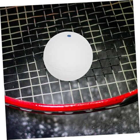 TOYANDONA 2pcs Rubber Squash Training Ball Elastic Bouncing Balls for Beginners and Athletes for Indoor and Outdoor Use Hand Eye Coordination and Enhance Practice Skills in Saudi Arabia