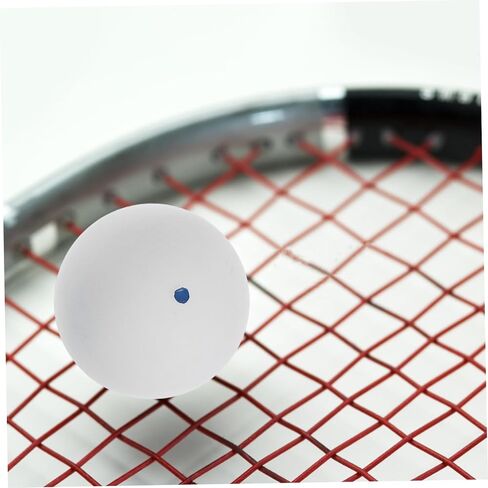 TOYANDONA 2pcs Rubber Squash Training Ball Elastic Bouncing Balls for Beginners and Athletes for Indoor and Outdoor Use Hand Eye Coordination and Enhance Practice Skills in Saudi Arabia