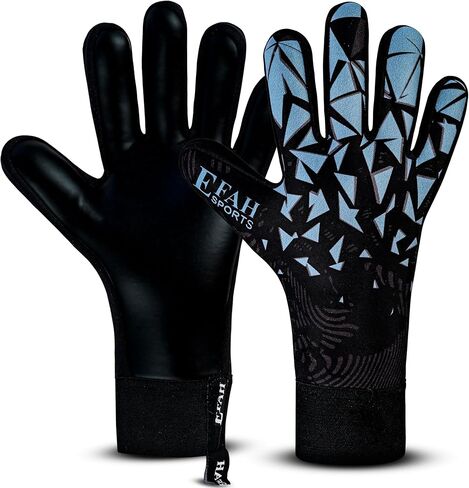 حارس مرمى كرة القدم القفازات للأولاد أطفال الأطفال شباب الكبار قفاز المرمى مع النخيل القوية للحماية in Kuwait