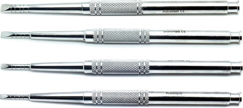 Ridge Chisels Mallet Bone Splitting Surgical Implant Stainless Steel 5 Pcs Instruments in Saudi Arabia