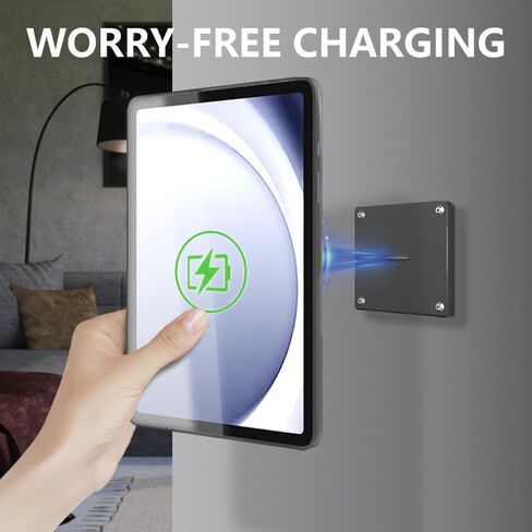 Wall Mount Charging Kit for Samsung Galaxy Tab A8 10.5″ – Magnetic Tablet Wall Mount with 15W Fast Charging, TPU Protective Case, Smart Home Hub Integration in Kuwait