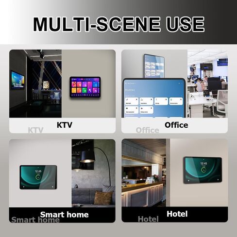 Wall Mount Charging Kit for Samsung Galaxy Tab A8 10.5″ – Magnetic Tablet Wall Mount with 15W Fast Charging, TPU Protective Case, Smart Home Hub Integration in Kuwait