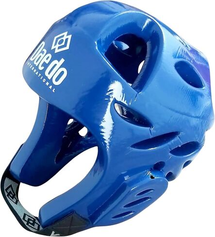 Daedo WT المعترف به Taekwondo Head Guard - بناء رغوة معتمدة رسميًا ومصبوبًا ، اختلافات زرقاء وحمراء ، حماية خفيفة الوزن للدوران والمنافسة in Kuwait