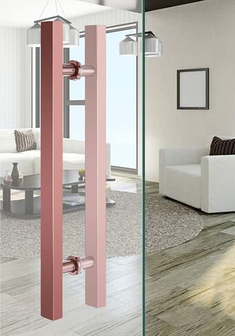 Door Handle Push Pull Door Handles, Bathroom Lobby Warehouse, Ergonomical Square Doors Handle Hardware, Stainless Steel Commercial Door Handle in Saudi Arabia