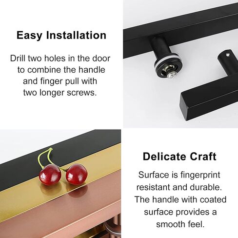 Sliding Door Handle Push Pull Door Handles, Bathroom Lobby Warehouse, Ergonomical Square Doors Handle Hardware, Stainless Steel Commercial Door Handle in Saudi Arabia