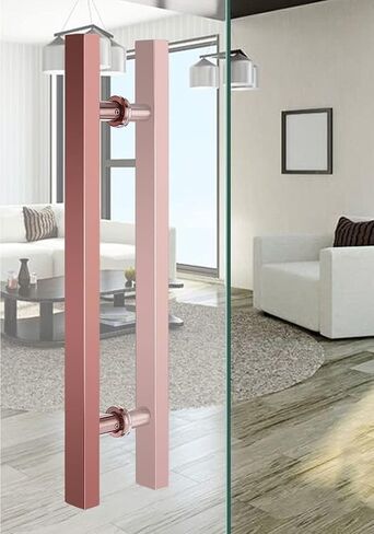 Sliding Door Handle Push Pull Door Handles, Bathroom Lobby Warehouse, Ergonomical Square Doors Handle Hardware, Stainless Steel Commercial Door Handle in Saudi Arabia