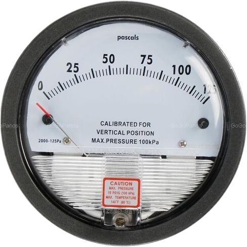 1pcs مقياس الضغط المقياس التفاضلي (-30-30PA) in Saudi Arabia