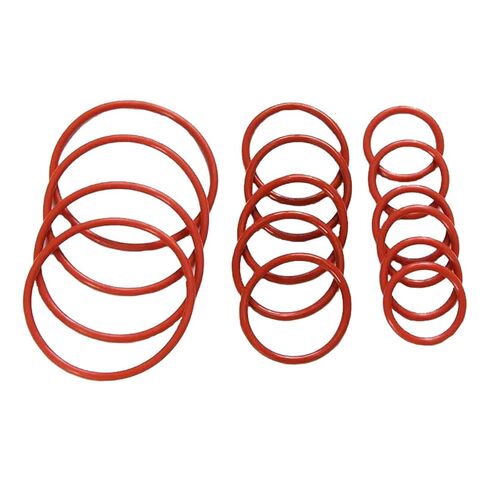 20 Pcs Vmq O Ring Seal, 3mmx46mmx52mm, Red Rubber Gasket(3mmx42mmx48mm) in Kuwait