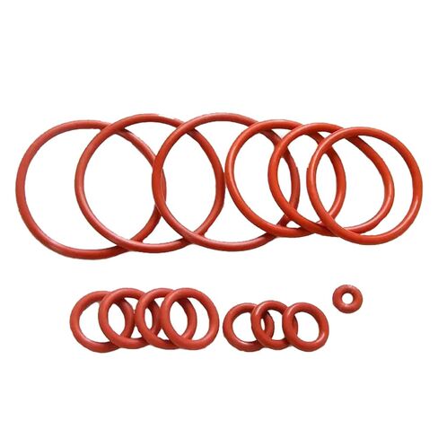 20 Pcs Vmq O Ring Seal, 3mmx46mmx52mm, Red Rubber Gasket(3mmx42mmx48mm) in Kuwait