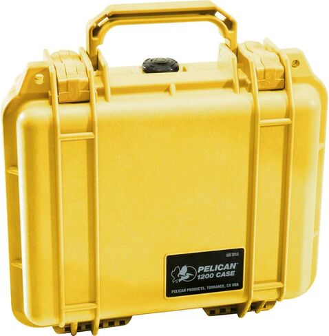 Pelican 1200 Case No Foam (Yellow) in Saudi Arabia