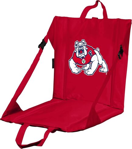 العلامات التجارية الشعار NCAA مقعد ملعب قابل للطي محمول مع دعم الظهر - 16 "× 14.5" منطقة الجلوس ، وحجم واحد ، ولون الفريق ، ومثالي للأحداث في الهواء الطلق والرياضية in Saudi Arabia