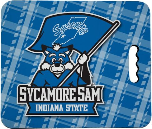 VictoryStore Outdoor Seat Cushions - Indiana State University Stadium Seat Cushion - Plaid Design in Saudi Arabia