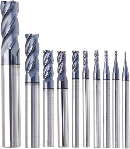 1pc 1mm-20mm 4 المزامير الطواحين الطواحين الطواحين المسطحة (1/1.5/2/2.5/3/1/5/6/8/10/12/14/16/18/20 مم) (D2X6XD4X50L) in Saudi Arabia